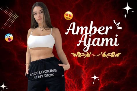 amber ajami leaked of|@amberajami 